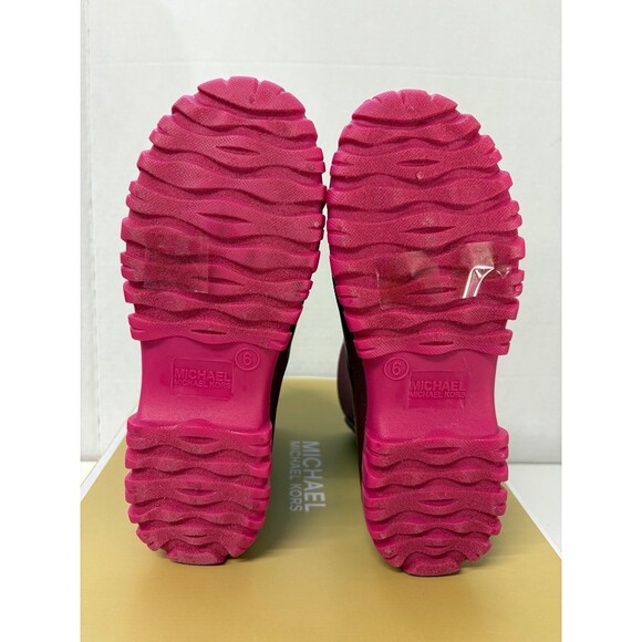 Michael Michael Kors Women's Tucker Merlot Pull-On Rain Booties Waterproof Sz 6M - Picture 6 of 6